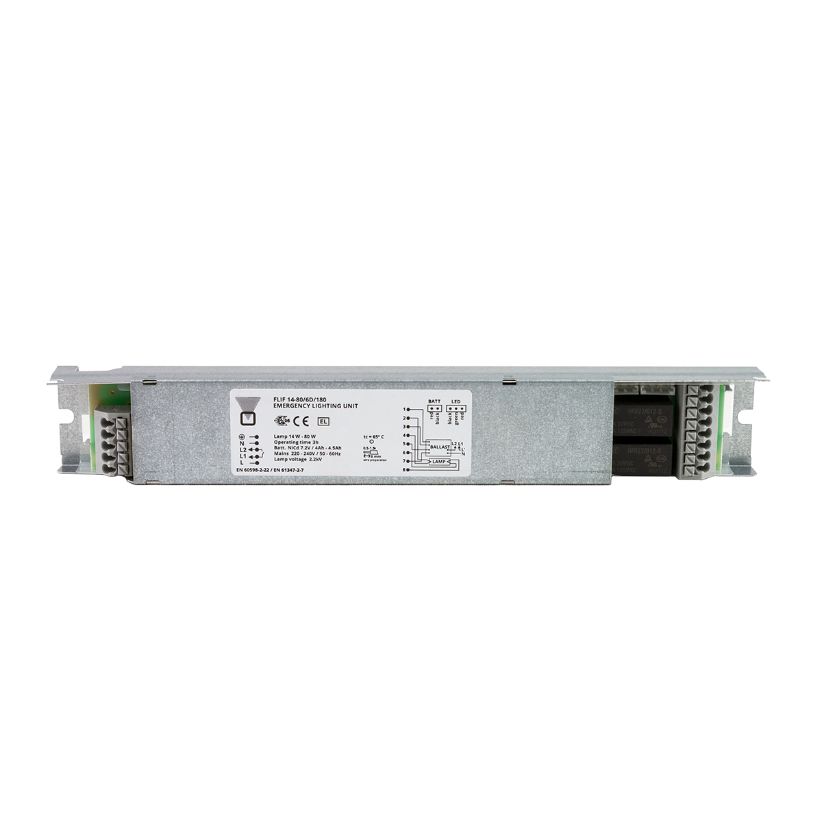 Luxbox FLIF-DALI 6-80/4D/180 NICD INVERTER DALI - F CAN - WITH CABLES 10-91-04-0160-7