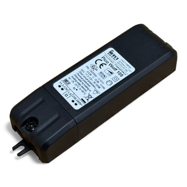 TCI Pico Wolf 105 119659 12V 20-105W Dimmable Lighting Transformer