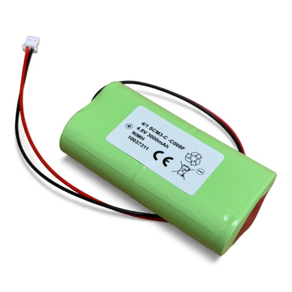 Similar to the EP3556 or 4.8V 2 or 3 AH NIMH C008F/BC004 Connector