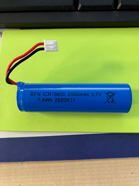 1S1P-BC009/C010F 2 Wire 3.7V 2.0AH