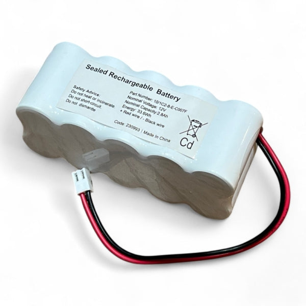 10/1C2-8-E-C007F 12V 2.2-2.8Ah C Size Ni-CD