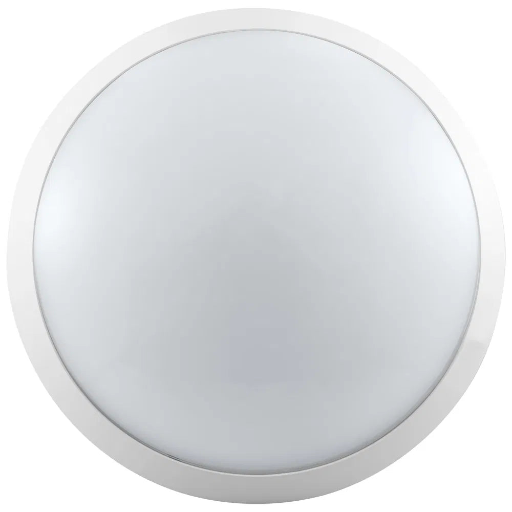 Melana CCT & Wattage Adj LED IP65 Outdoor Bulkhead + EMergency