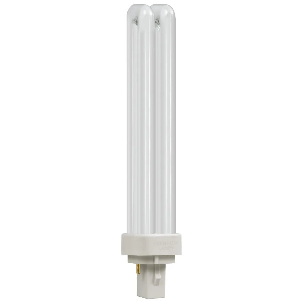 CFL Double Turn D Type • 26W • 4000K • G24d-3 2-Pin Packed in 10s