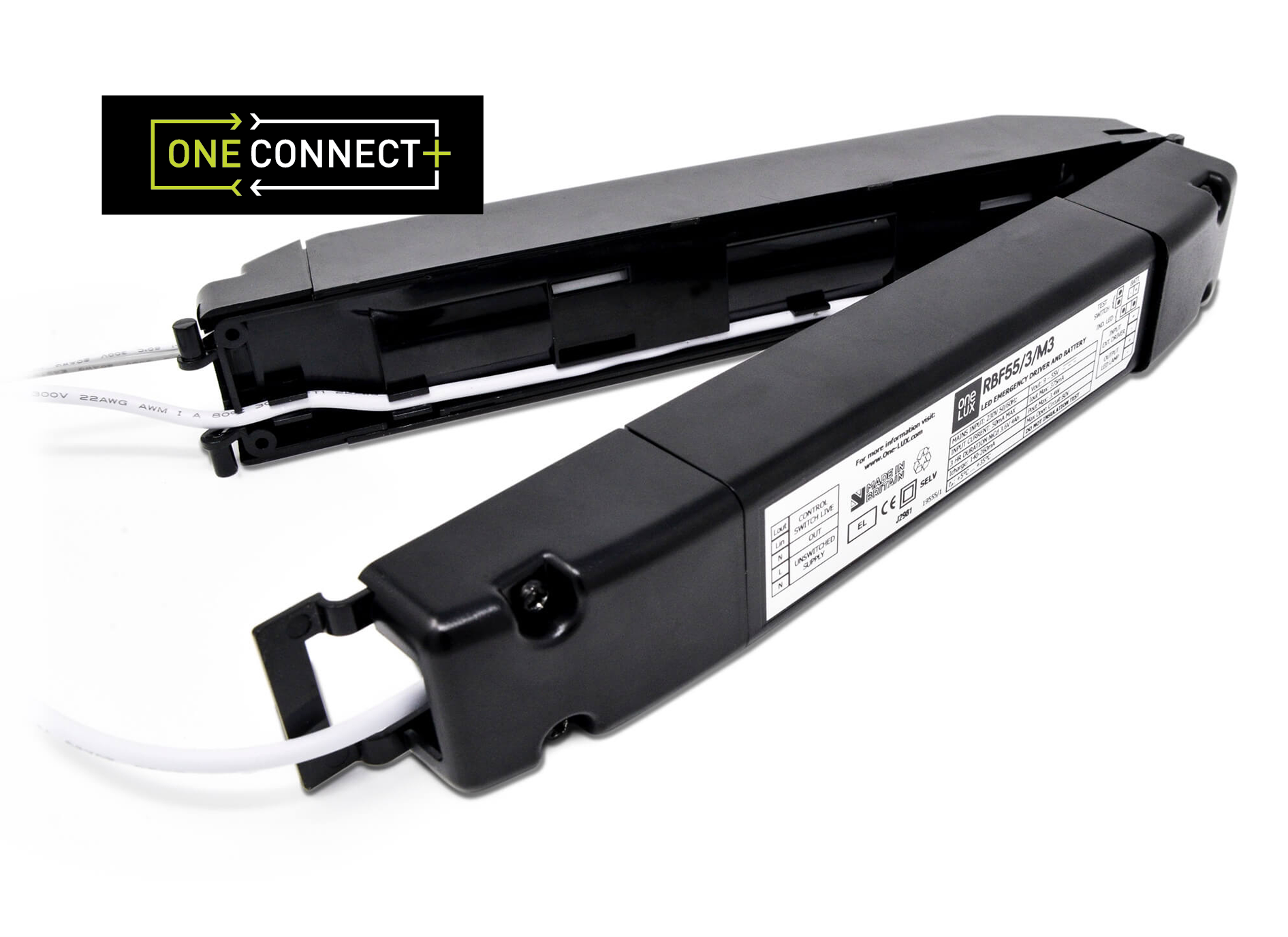 Omni-LED FLEXI 230VTM ARTICULATED LED REMOTE BOX EMERGENCY SOLUTIONS FOR 230V LAMPS