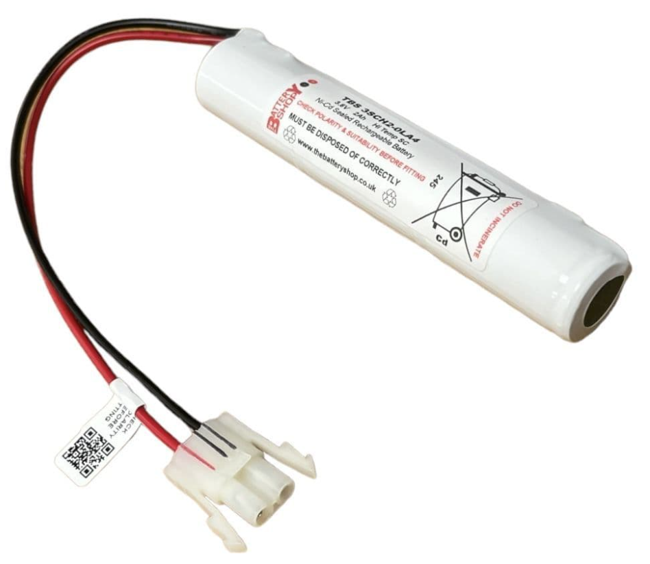 B054 ELP 3.6V 2AH Sub C Ni-Cd with Amp Connector