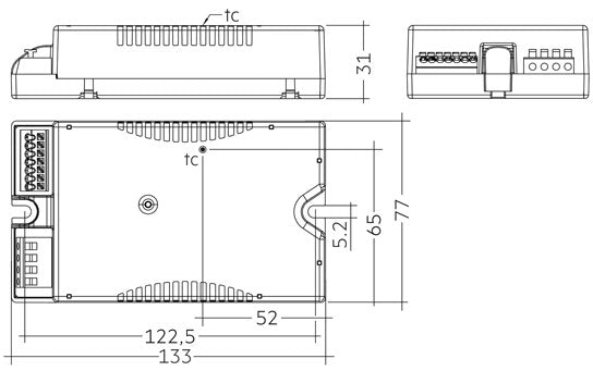Driver LCO 60W 200–1050mA 100V one4all NFC C EXC3