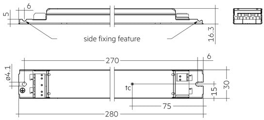 Driver LC 25W 50–350mA 230V o4a NFC h16 EXC4