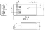 Driver LC 8W 180mA fixC pc SR SNC2