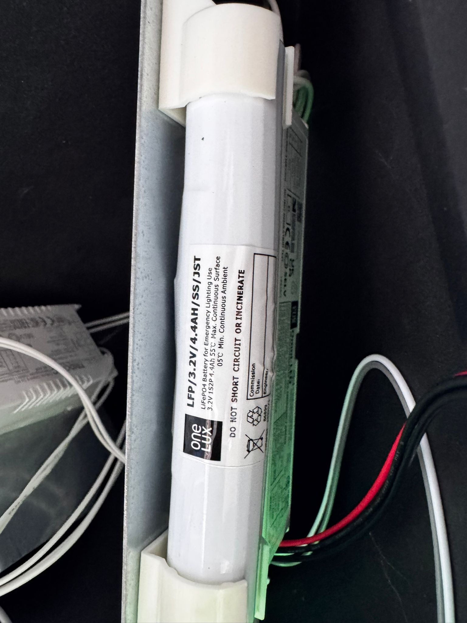 OneLux LFP/3.2V/4.4AH/SS/JST