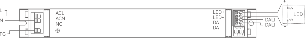 BK-BHL060-1650AD Dali Dimmable