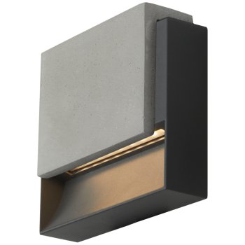 Ansell Lighting AGALIA/MINI/CONC Galia Mini 4W CCT Selectable Concrete LED Wall light