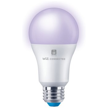 Ansell Lighting AOCTOW/A60LED/RGBTW/E27 OCTO Smart 8W RGB/Tunable White Dimmable E27 A60 Frosted LED Bulb