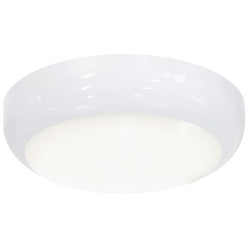 Ansell Lighting ADIS1/1/MWS/SM3 Disco EVO 1 4-7W CCT Selectable White LED Bulkhead - Microwave Sensor, Self-Test, Emergency