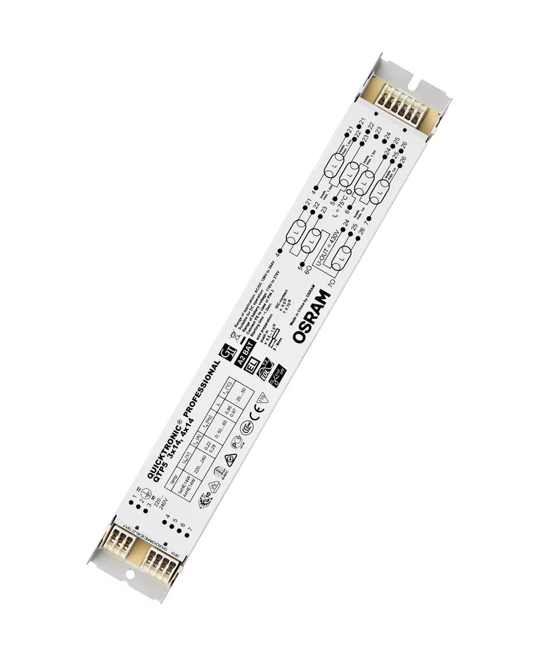 LEDVANCE/OSRAM - QTP5314-OS 3/4X 14w T5 High Frequency 220-240v