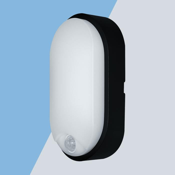 10W LED CCT bulkhead with 120° PIR BHPIRCS