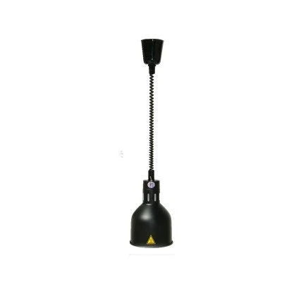 Buffalo Retractable Heat shade Matte Black 17.5cm