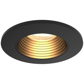 Ansell Lighting APRILEDPBZ/AG/BB Prism Pro Anti-Glare Matt Black Bezel with Matt Black Insert