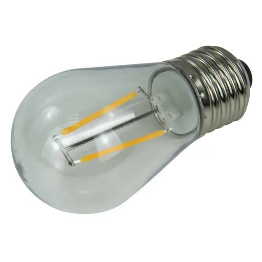 2W LED ES Filament Non Dimmable PC Lamp (Pack of 5) 85mm x 45MM