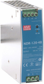 Mean Well NDR-120-48 NDR Universal Power Supply 2.5A 48V