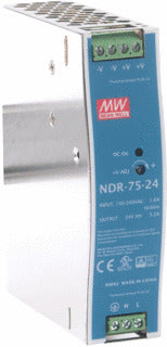 Mean Well NDR-75-24 NDR Universal Power Supply 3.2A 24V
