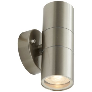 Ansell Lighting AACERO/WL/SSL/PIR Acero Up/Down Stainless Steel GU10 Wall PIR Light