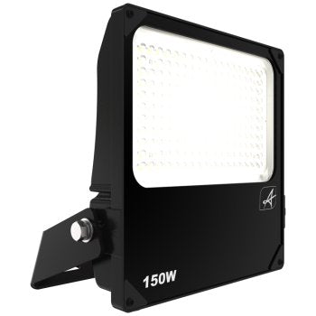 Ansell Lighting AAZLED150/ASY/PC Aztec 150W 5000K Black Asymmetrical LED Photocell Floodlight