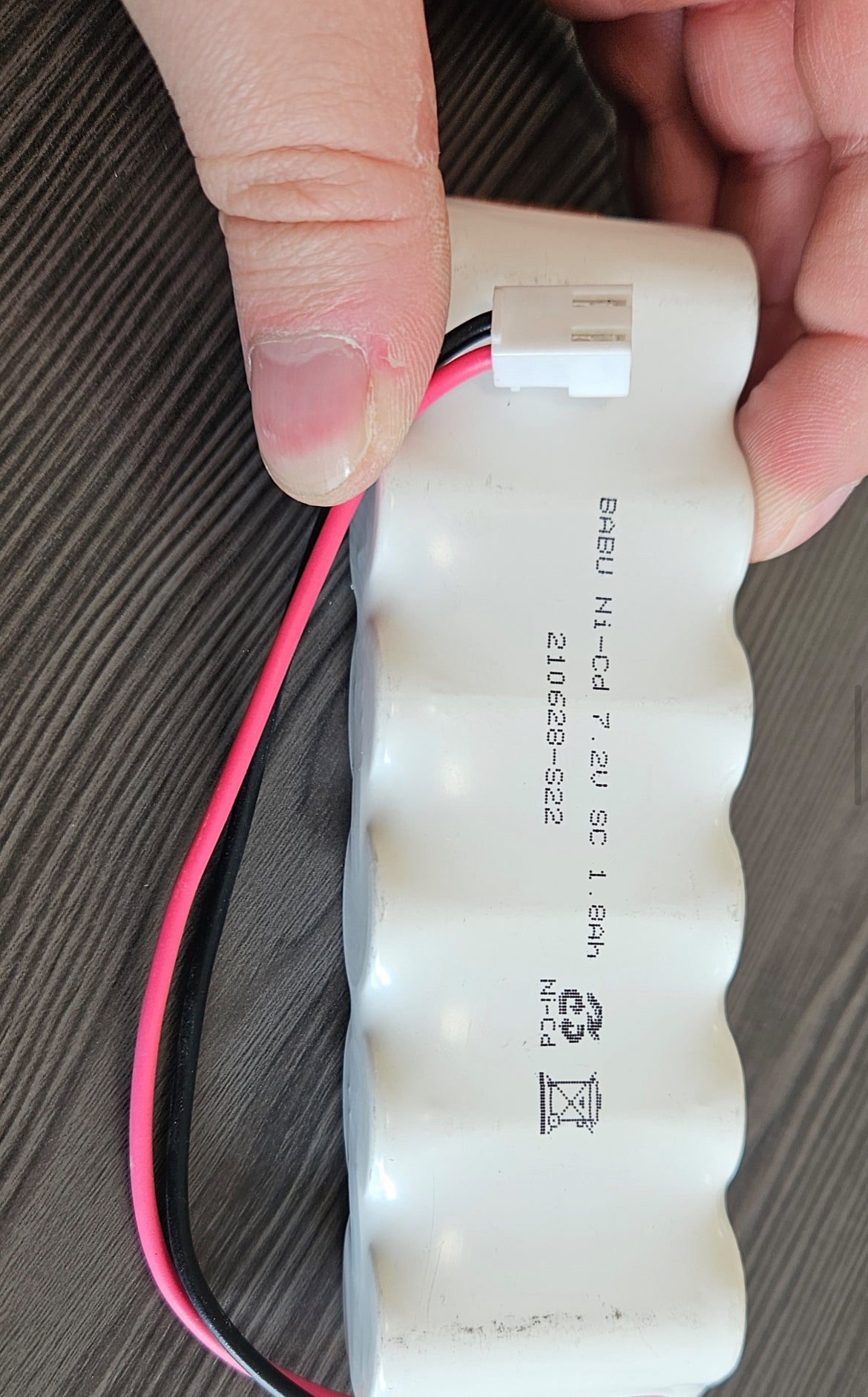 6/1SC2-A-C007F-Rev 7.2V 1800Ma / 2000 Ma SBS C007 Reverse polarity