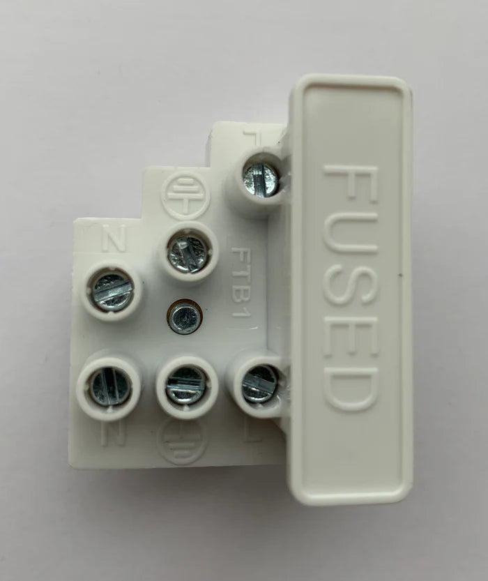 3 Pole Fused Terminal Block