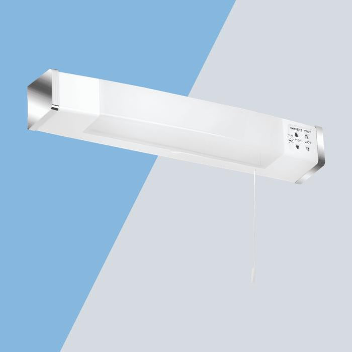 LED dual voltage shaver light LEDSH44