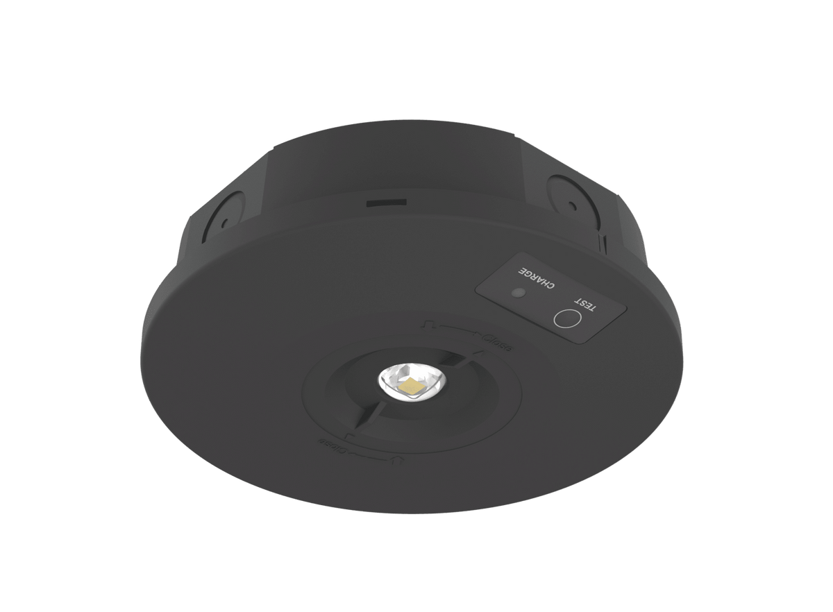 Nitro Surface 2 Standard/Self-test surface-mount non-maintained emergency downlight
