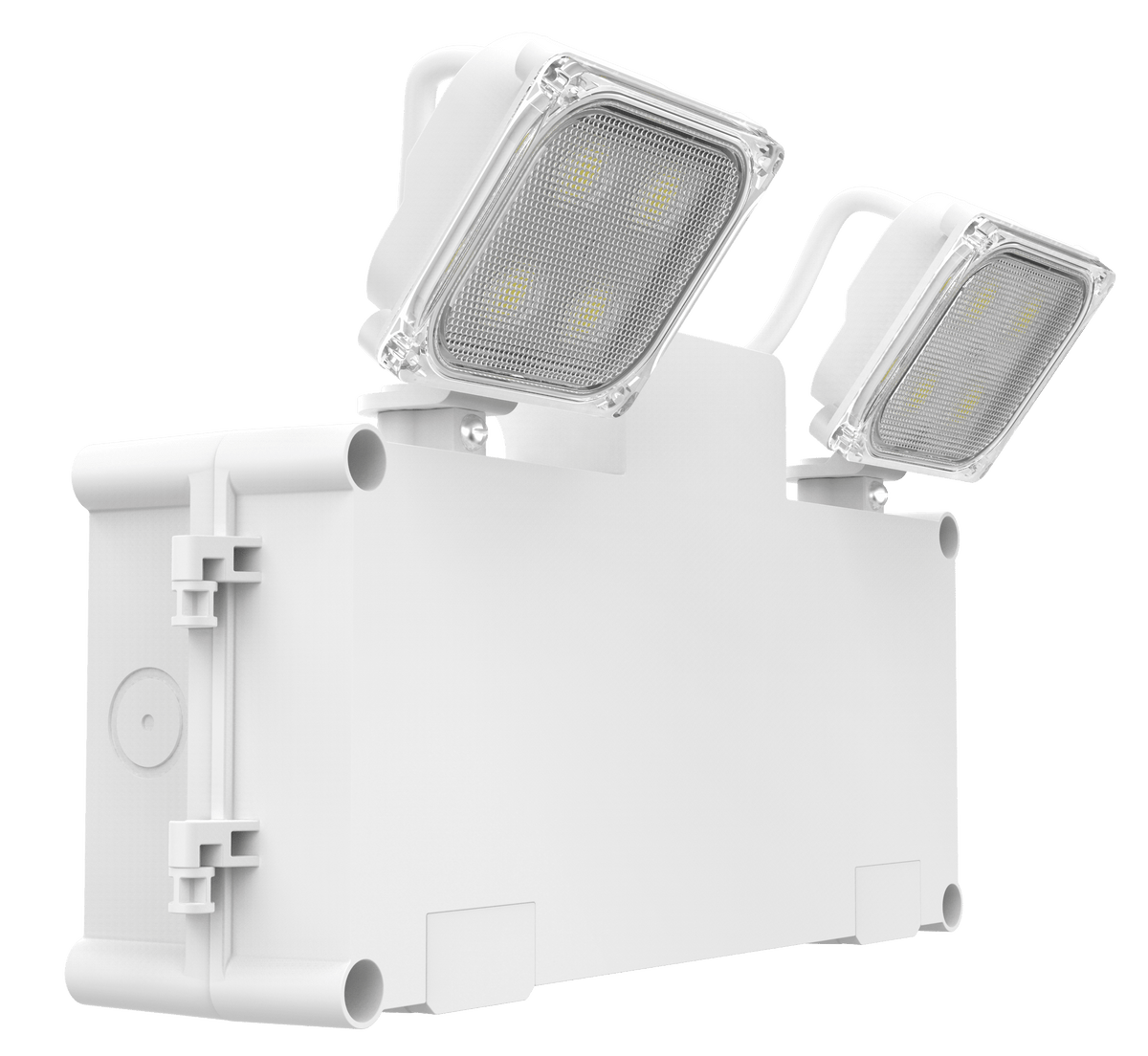 Orda II Dual-mode manual & self-test, High-Efficiency twin spot LED emergency light
