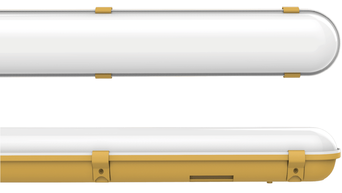 Trent On-Site 110V non-corrosive linear luminaire for working site applications