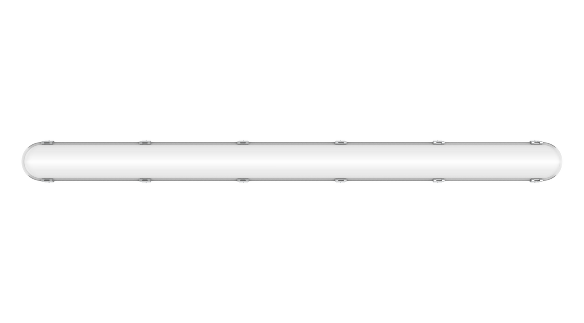 Trent Plus Full modular Watt and CCT switchable non-corrosive linear luminaire with optional plug-in sensors