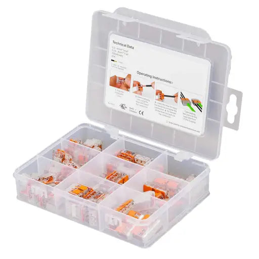 Wago 221 Series Compact Lever Case (85 Pieces)