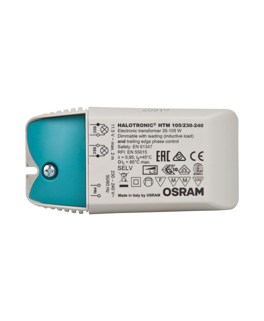 Osram HTM 105/230-240 Halotronic Mouse 105va Transformer Dimmable 12v Halogen Transformers Osram - Easy Control Gear