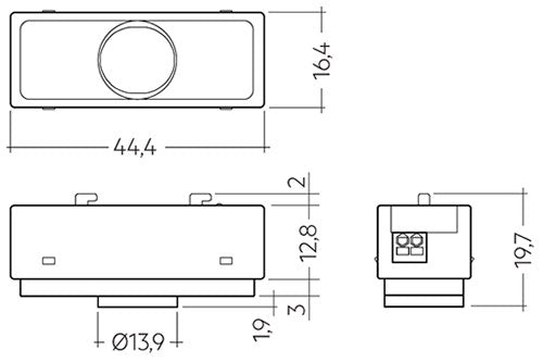 DALI MSensor 5DPI 14 Multi-sensor for DALI system Controls Dali Sensor Tridonic - Easy Control Gear