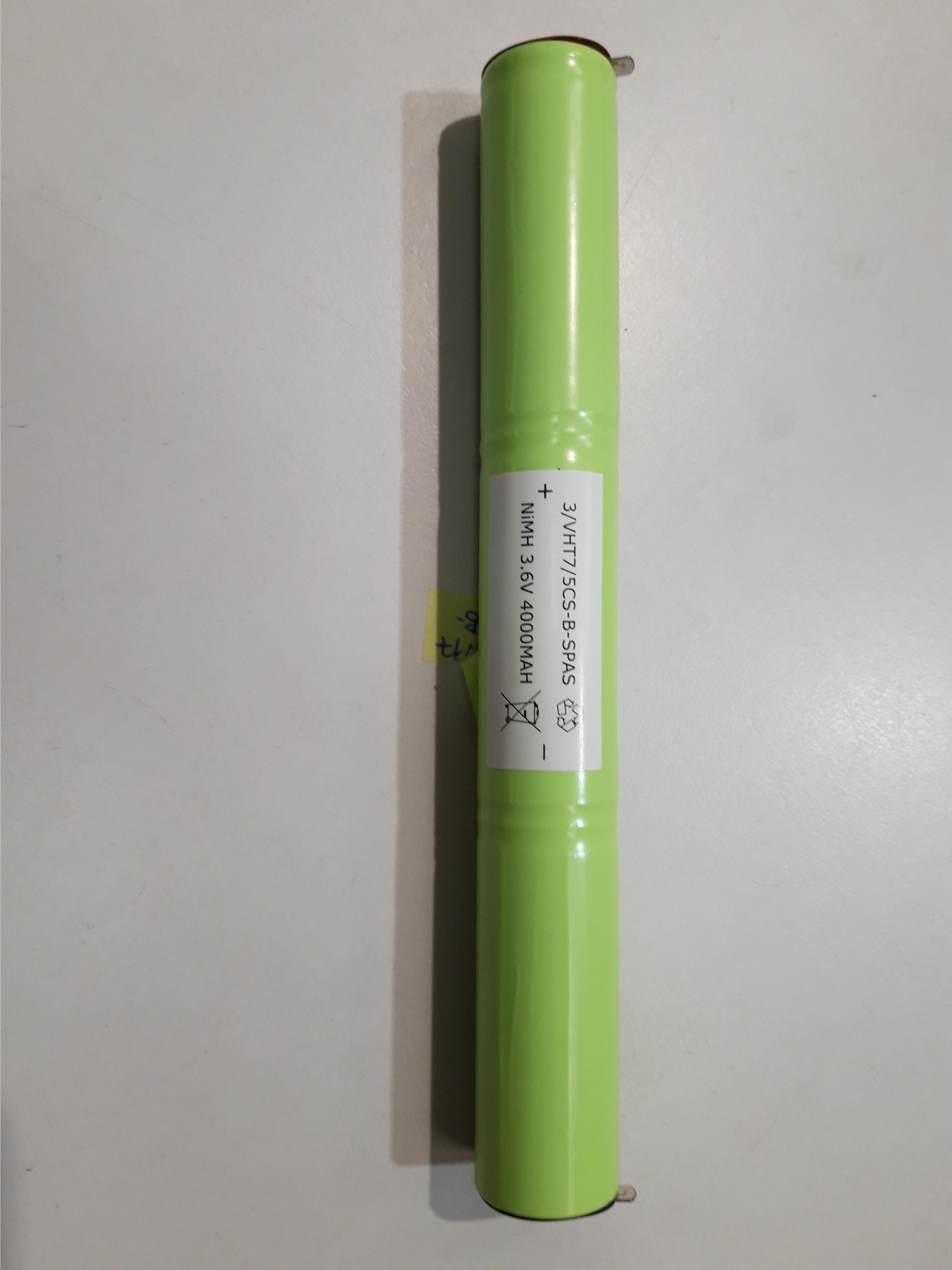 3/VHT7/5/CS Tagged SPA5 3.6V 4Ah NI-MH Same as 96339627 Emergency Batteries Easy Control Gear - Easy Control Gear