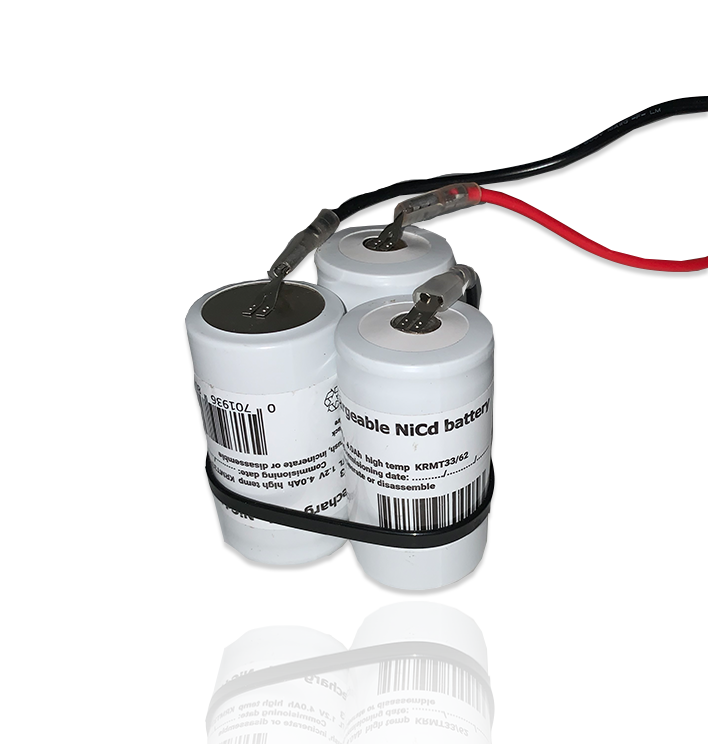 Bright Source 3 Cell (1+1+1) Emergency Battery 3.6v 4.0ah Bright Source Emergency Batteries Bright Source - Easy Control Gear