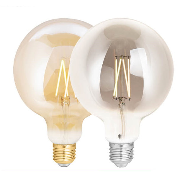 6.5w G125 Filament Lamp E27 Smokey/Amber Wiz Connected smart bulbs 4 - Easy Control Gear