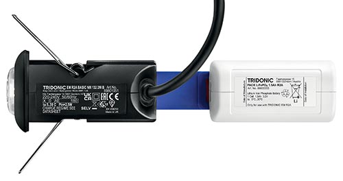 EM ready2apply BASIC 1 – 2 W LED Emergency KITS Tridonic - Easy Control Gear