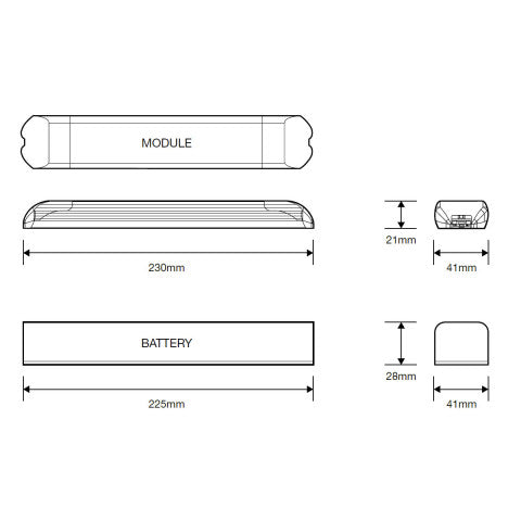 4-7W GU10 EMERGENCY PACK MEGAMAN - Easy Control Gear