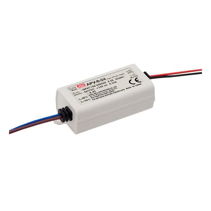 APV-8-5 - Mean Well LED Driver APV-8-5 8W 5V LED Driver Meanwell - Easy Control Gear