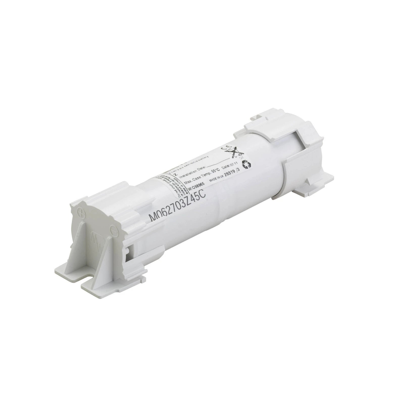 2-Cell 2.4V 4AH Nickel Cadmium Stick D Battery with Fast On connectors Emergency Batteries Mackwell - Easy Control Gear