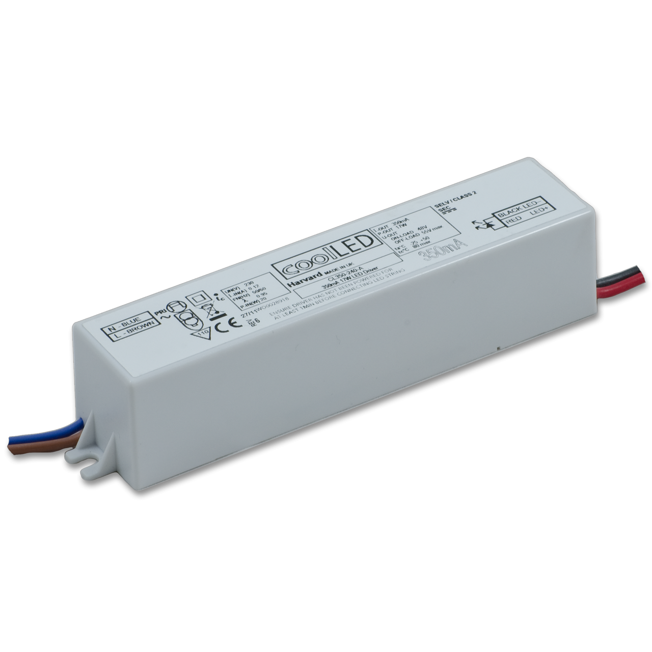 Harvard CL350L-240-A 10w LED Driver Harvard CoolLED Drivers Harvard - Easy Control Gear