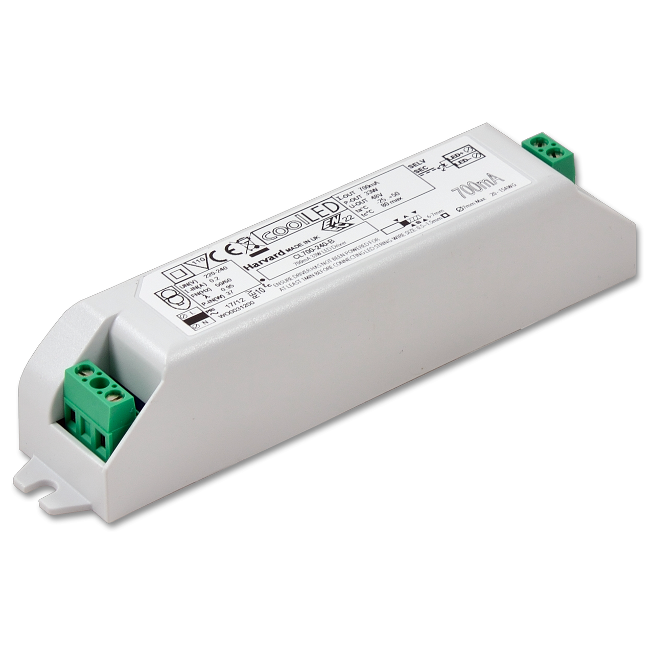 Harvard CL500L-240-B 10w LED Driver Harvard CoolLED Drivers Harvard - Easy Control Gear