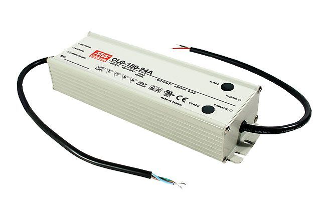 CLG-150-AS - Mean Well CLG-150 Series IP65 Rated LED Driver 132W - 150W 12V – 48V LED Driver Meanwell - Easy Control Gear