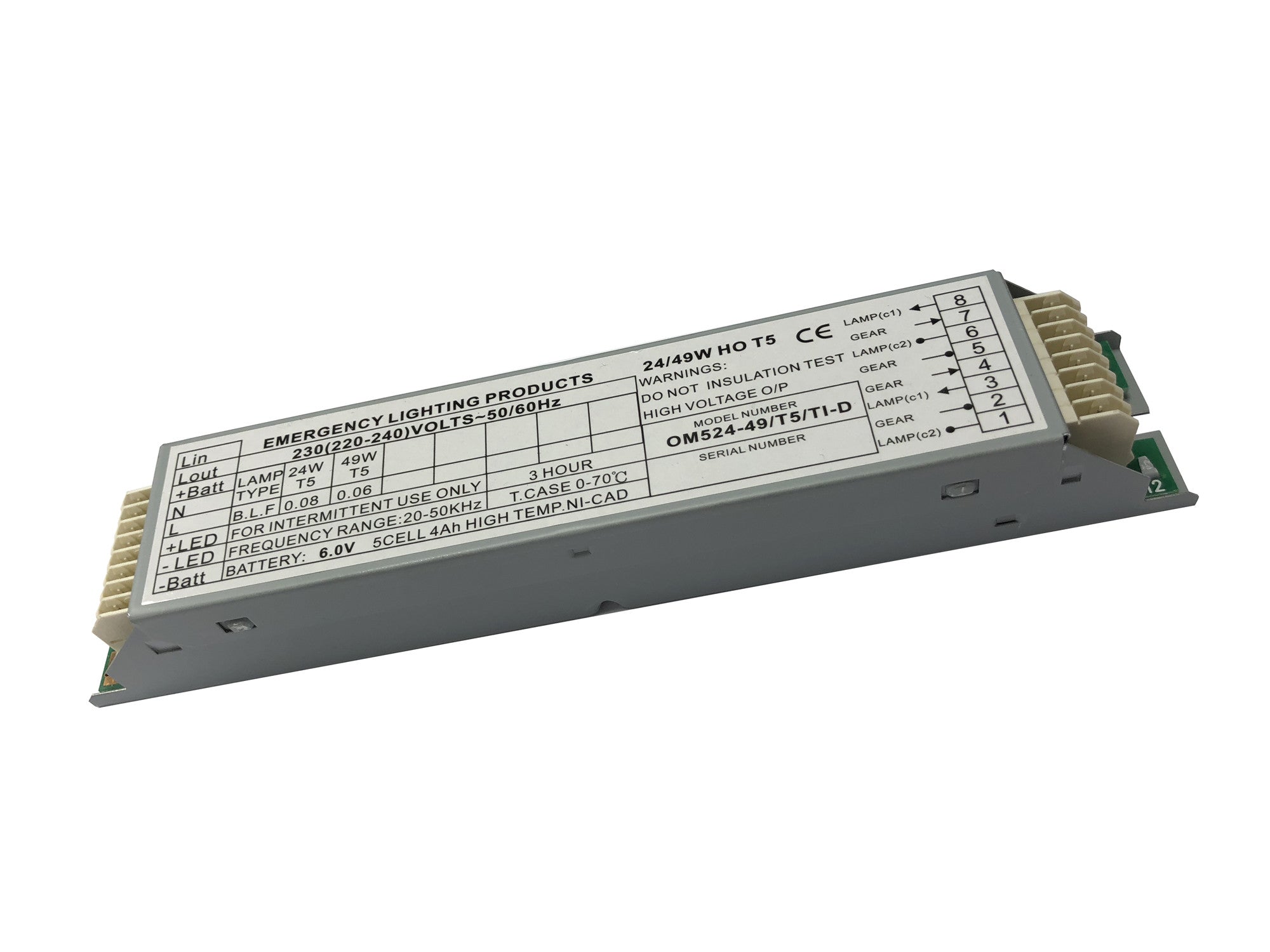 ELP OM/524-49/T5/TI 24-49w Emergency Module ELP Modules Emergency Lighting Products - Easy Control Gear