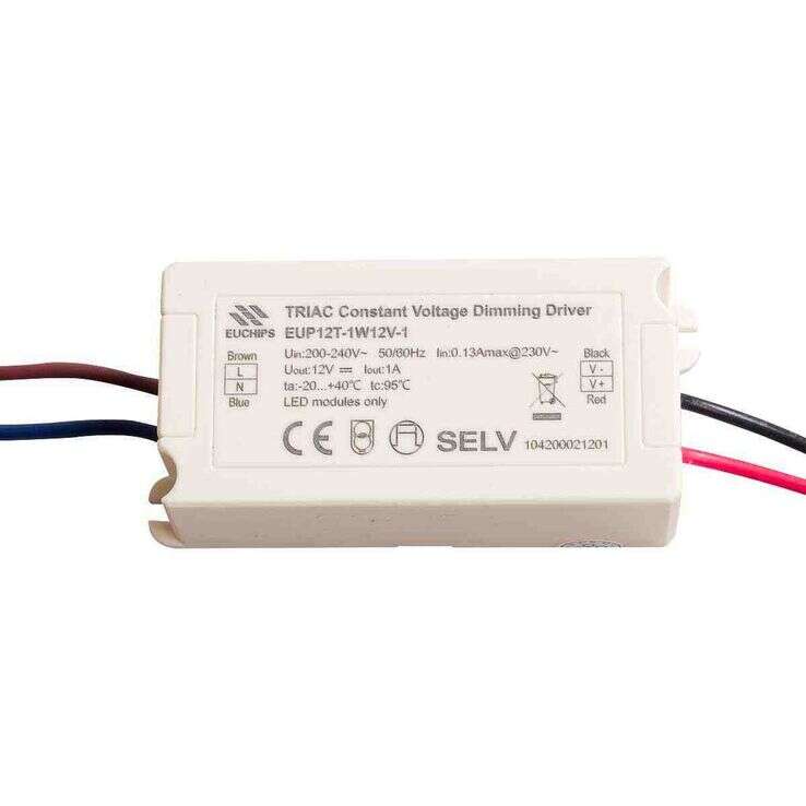 EUP12T-1W-12W Household Dimmable ( Triac) Mains Dimmable LED Drivers Easy Control Gear - Easy Control Gear