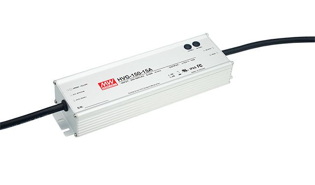 HVG-150-12B - Mean Well LED Driver HVG-150-12B 120W 12V LED Driver Meanwell - Easy Control Gear