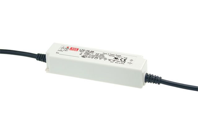 LPF-16-24 - Mean Well LED Driver LPF-16-24 16W 24V LED Driver Meanwell - Easy Control Gear